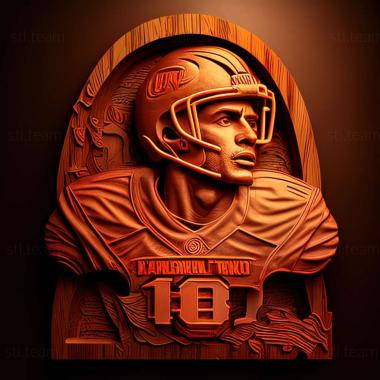 3D model Joe Montana Football game (STL)